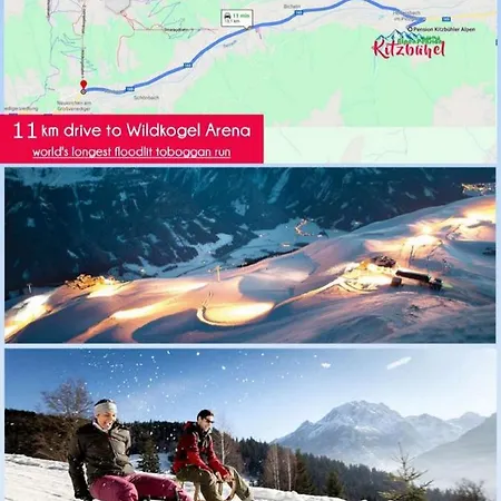 Kitzalpen بيت ضيافة هولرسباخ ام بنزغ